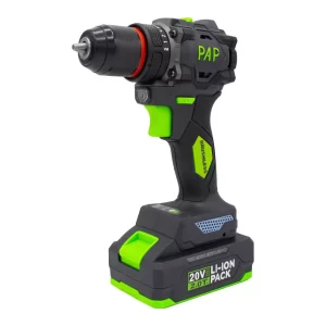 دريل شارژي براشلس 20 ولت 2 باطري پی ای پی مدل BD-2015