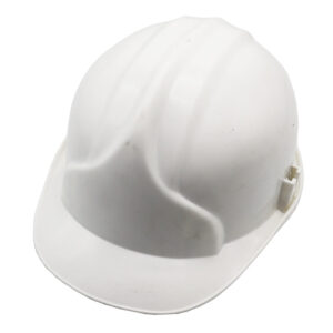کلاه ایمنی تک پلاست بند ابریشمی سفید