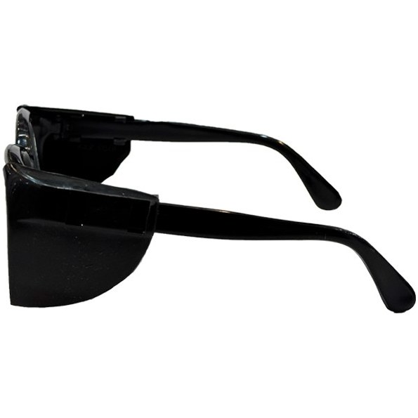 عینک سنگبری ایمنی سفید شیشه ای 110 تک پلاست - Image 7