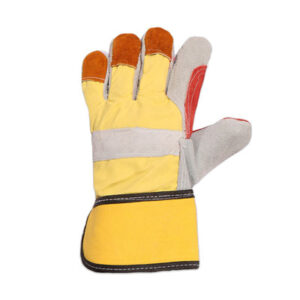 دستکش کف دوبل چرمی کره ای