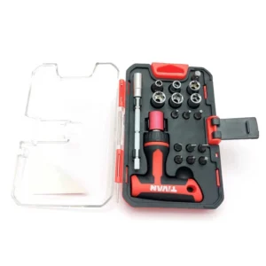 ابزارآلات جعبه بکس سری پیچگوشتی ساعتی 18 پارچه تیوان