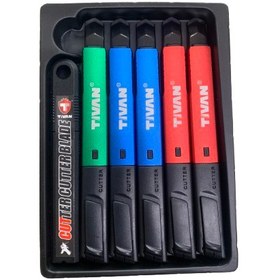 کاتر 5 عددی سامورایی تیوان با تیغ اضافه