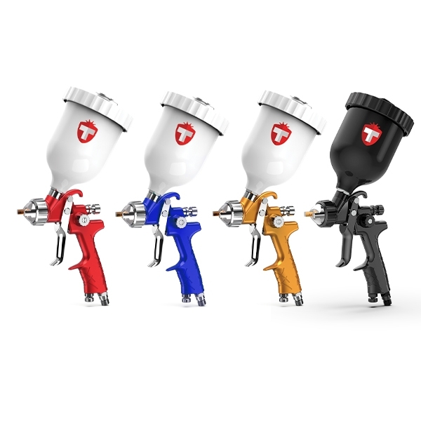 پیستوله رنگ کاسه بالا سه تنظیمه تیوان مدل 827 - Image 3