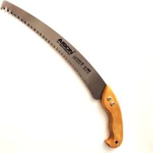 اره باغبانی سامورایی دسته چوبی آیسون مدل AI-WS01