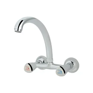 شیر ظرفشویی دیواری طوفان فلز مدل دیانا