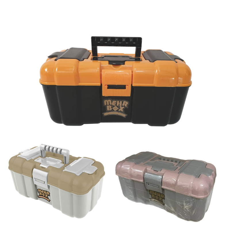 جعبه ابزار پلاستیکی مهر 15 اینچ مهر باکس H14