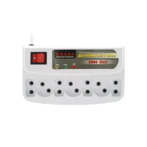 محافظ برق 7 خانه کلید دار با کابل 1.5 متر امگا