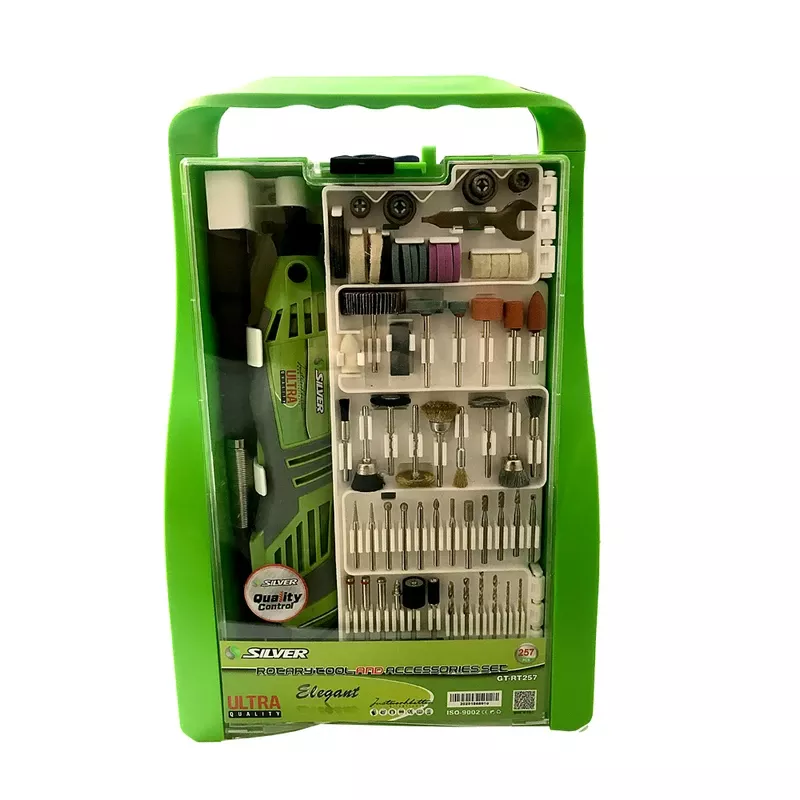 فرز انگشتی مینیاتوری 257 پارچه سیلور مدل GT-RT257
