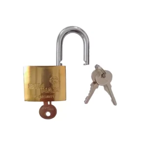 قفل آویز طلایی سایز 63 سان مکس پرو مدل 2363