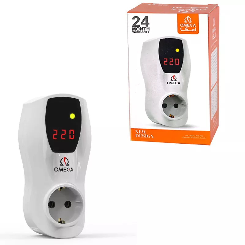 محافظ برق یخچال و فریزر ارت دار امگا مدل G2100 - Image 2