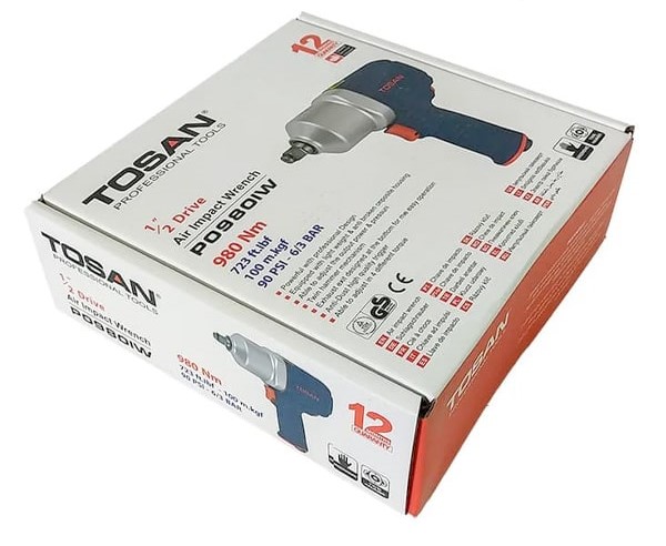 آچار بکس بادی 1/2 اینچ توسن مدل TOSAN P0980IW - Image 2