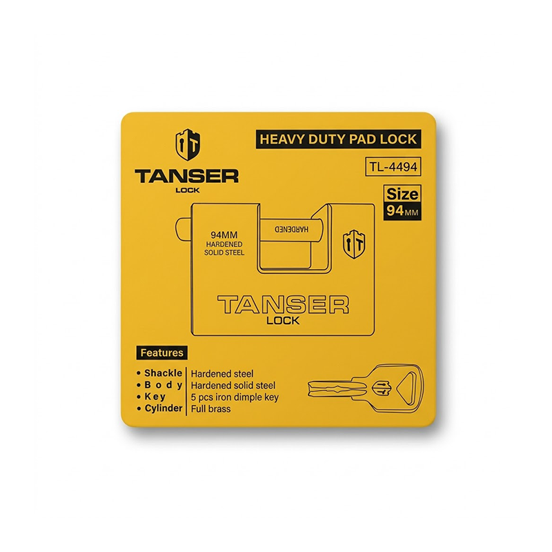 قفل کتابی سایز 94 تنسر مدل TL-4494 - Image 5