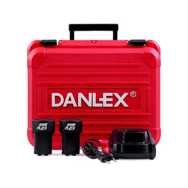 دريل پیچ گوشتي شارژي DANLEX 12V DX-6112A باطري 2 آمپر